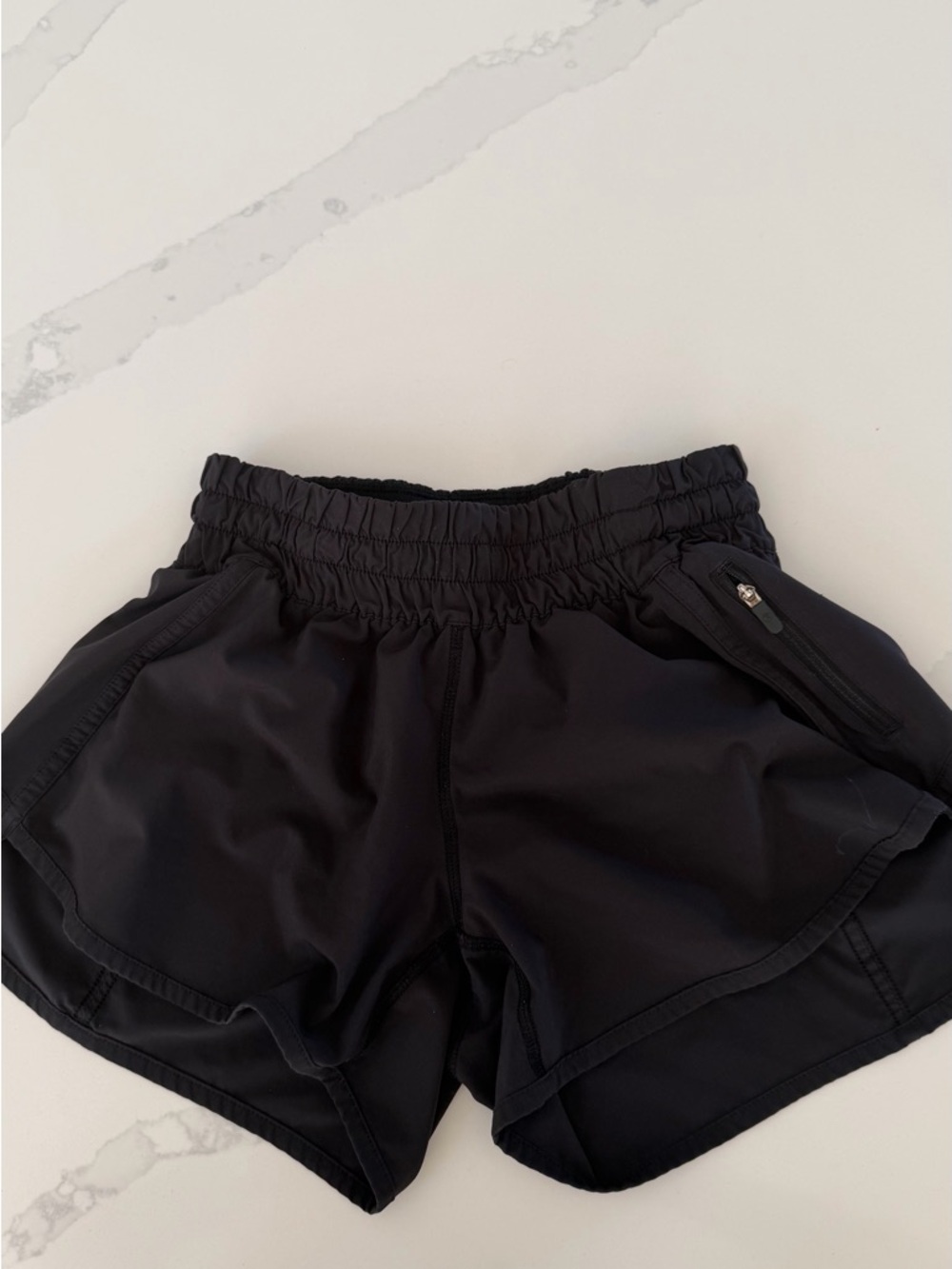 lululemon athletica Black Athletic Running Shorts